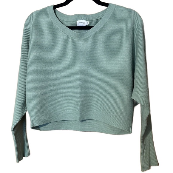 Dreamers by Debut, Green cropped, XL Sweater - Picture 1 of 4